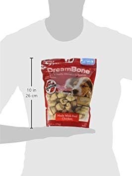 DreamBone Mini Chews With Real Chicken Chews for Dogs, 36 Count, These Rawhide-Free Chews are a Dog’s Favorite Distraction