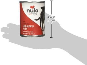 Nulo Grain-Free Lamb & Lentils Recipe Adult Wet Canned Dog Food, 13 Ounce, 12 Cans