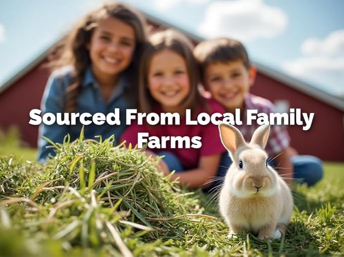 Blue Mountain Hay | Fresh Timothy Hay (10 Pounds) | Great for All Ages | High-Altitude Hay Pet Food for Rabbits, Guinea Pigs, Chinchillas, Hamsters, and Other Small Pets