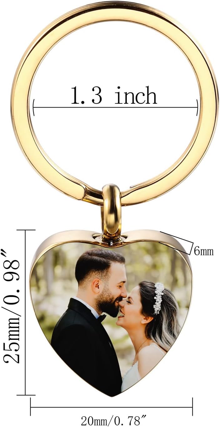 Personalized Cremation Urn Keychain for Pet Human Ashes Custom Photo/Name/Date Dog Cat Paw Print Pendant Stainless Steel Keyring Memorial Keepsake Keychain for Women Men (Style C3)