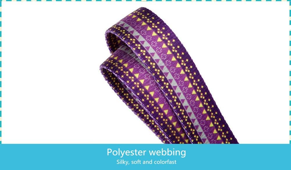 Martingale Dog Collar Dark Purple, Neck 11"-15.5", Wide :1", Soft Durable No Pull Anti-Escape Pet Collar for Small Dogs