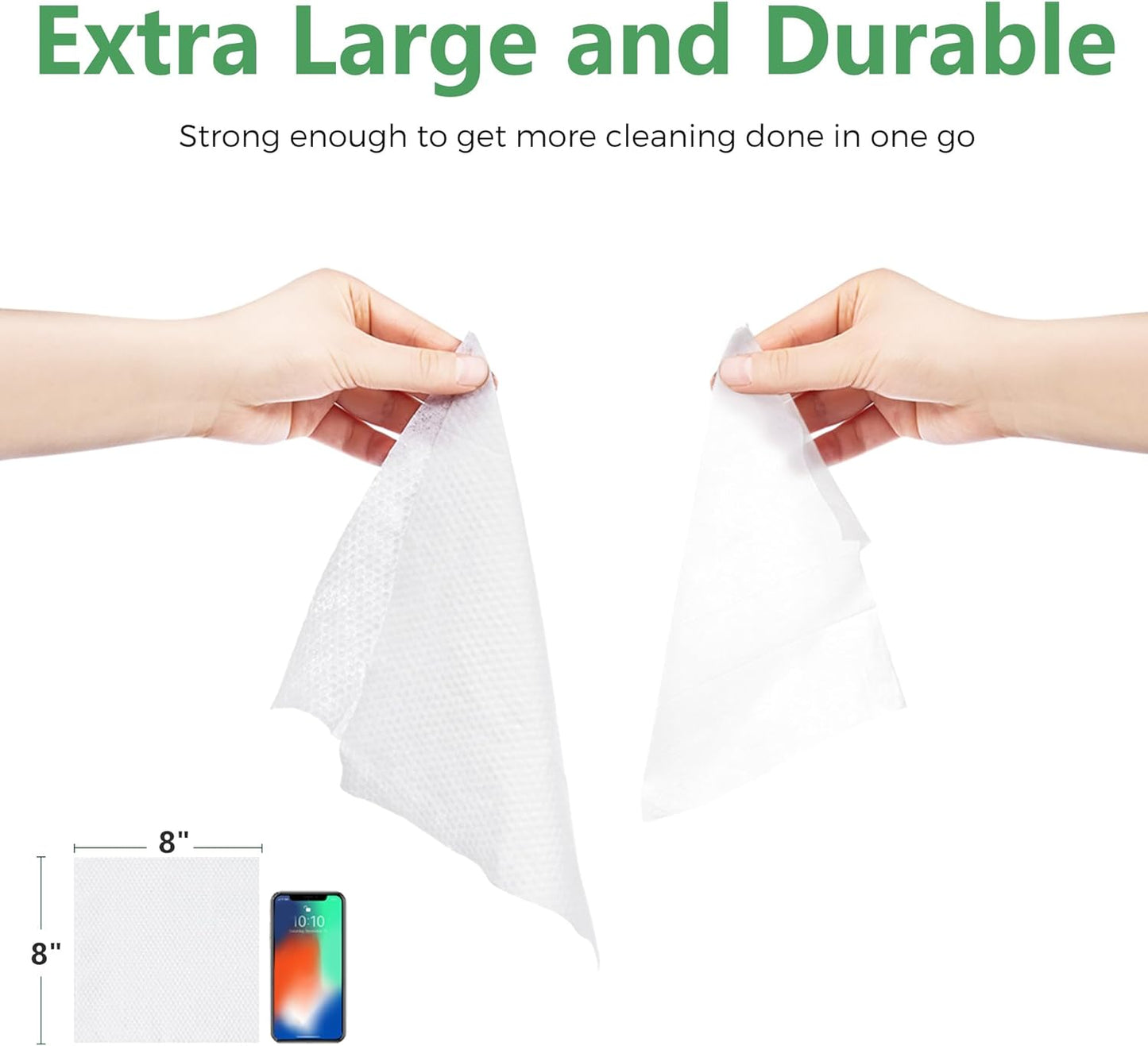 Dog Wipes, 100 Count Pet Grooming Wipes, Conditioning Shine Coat, Cleaning and Deodorizing, Pet Wipes for Dogs & Cats, for Sensitive Skin (Jasmine)