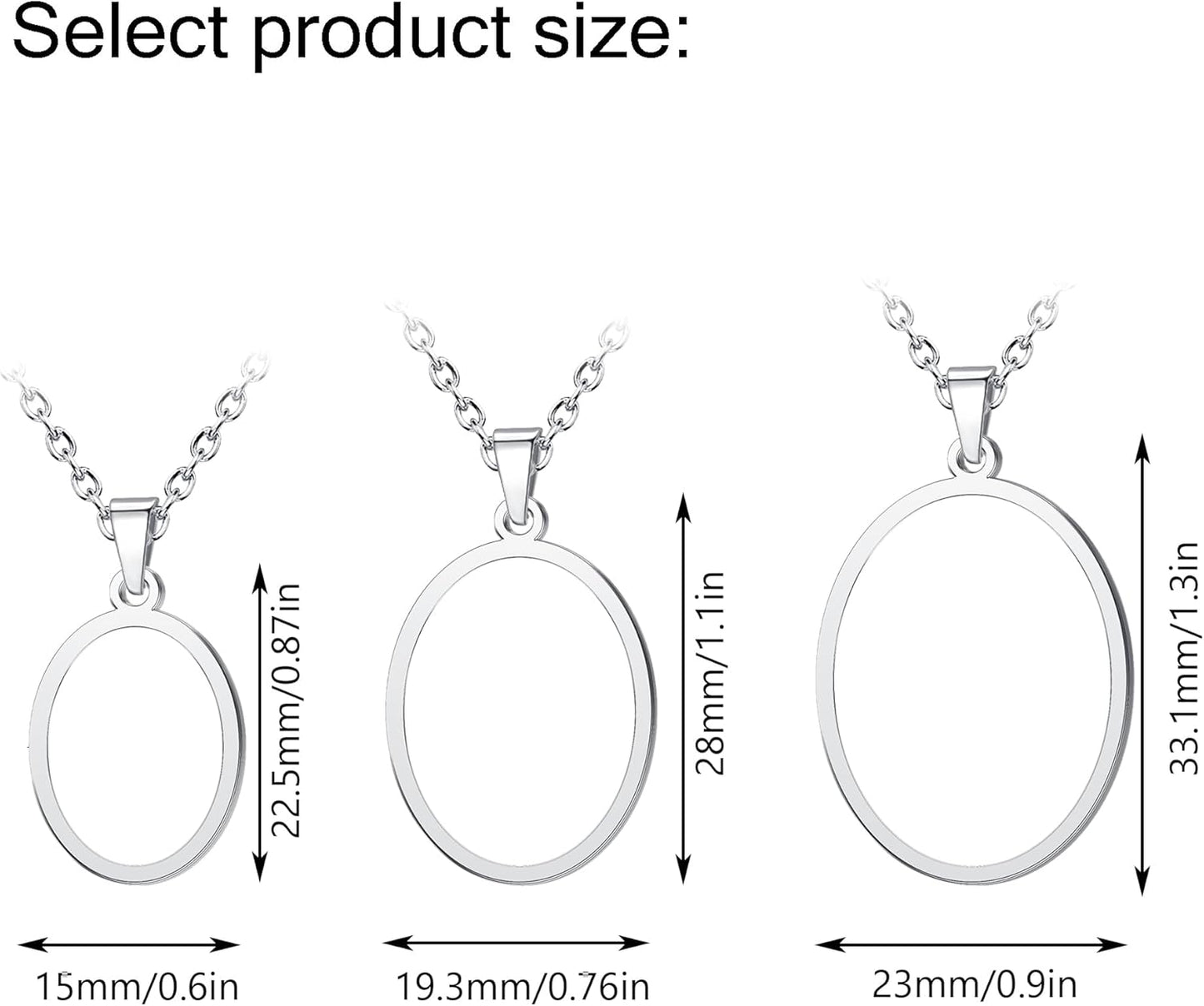 CharmSStory Personalized Photo Necklaces Custom Engraved Name Necklace Memory Keepsake Picture Necklace Pendant Customized Gifts for Women Men