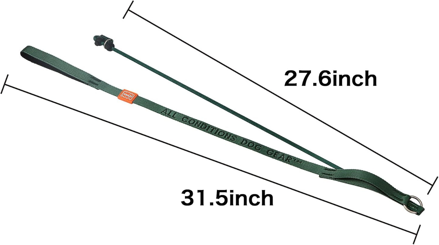 HOWGO Dog Slip Lead Dog Leash,Training Leash,Cinch Leash, No-Pull Slip Leash and Collar,Heavy Duty&Durable,Padded Handle,for All Breeds(Multicolor, 5FT)