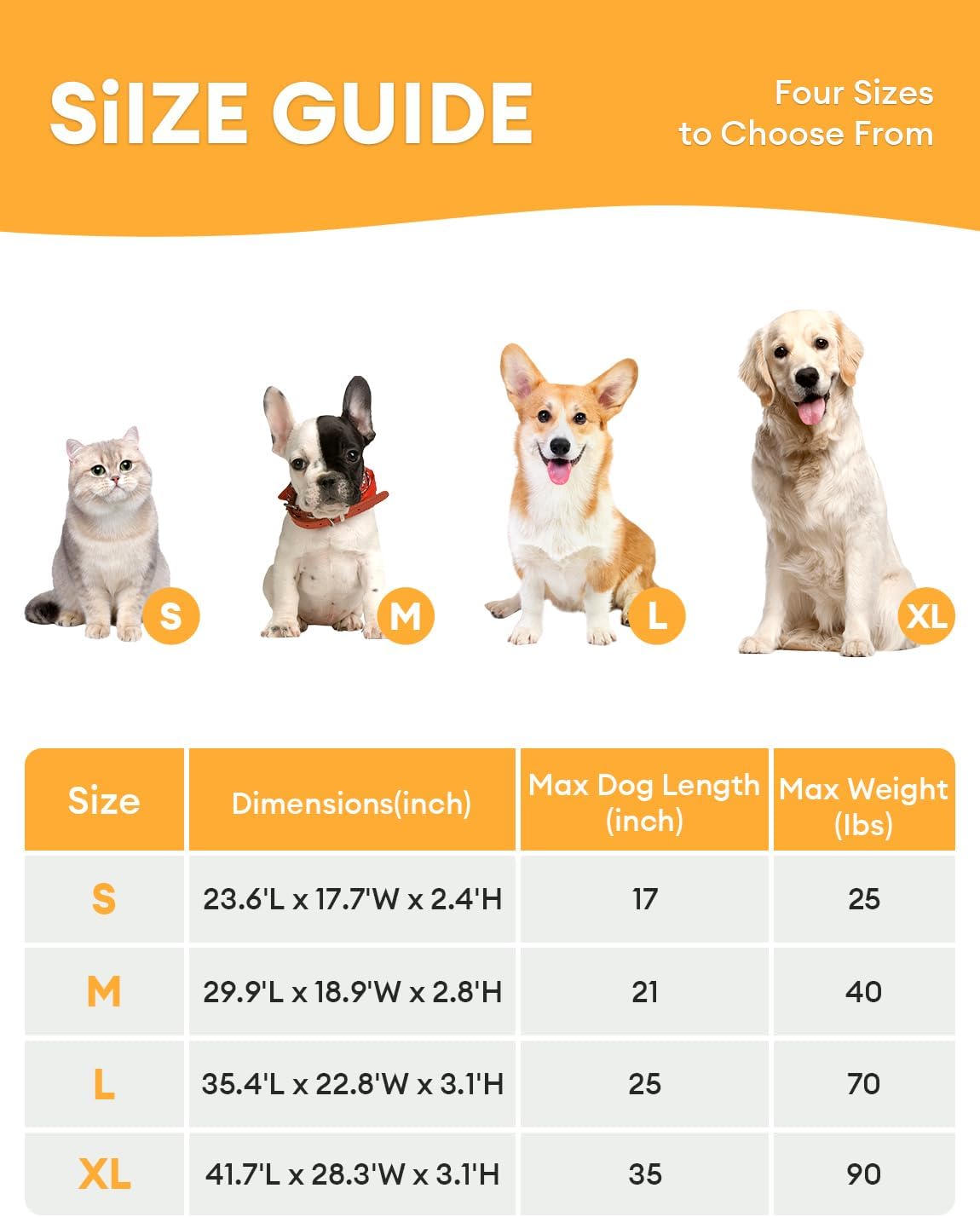 FUNNY FUZZY 2 in 1 Dog Bed Crate Pad Mat, Washable Reversible Pet Floor Mats,Fluffy Kennel Pad for Small Large Sized Dog,Indoor Cats,Sleeping Mattress, 41.7" × 28.3", Beige