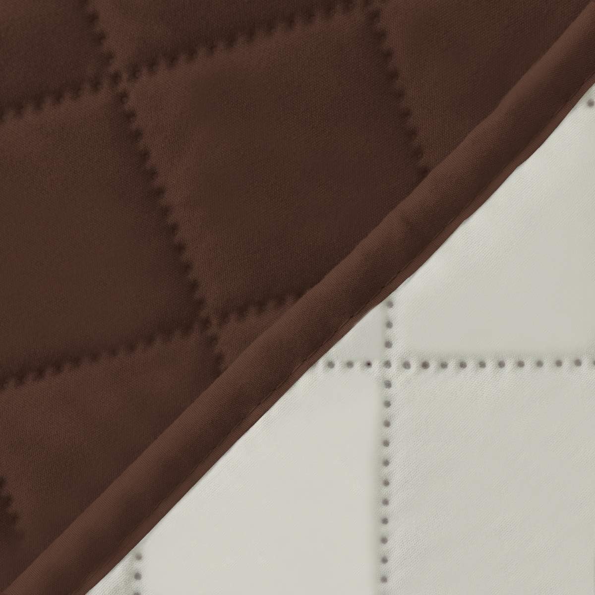 Easy-Going Reversible Oversized Couch Cover for 3 Cushion Couch Sofa Cover for Dogs Water Resistant Furniture Protector Cover with Foam Sticks for Pet Cat (Oversized Sofa, Coffee/Ivory)