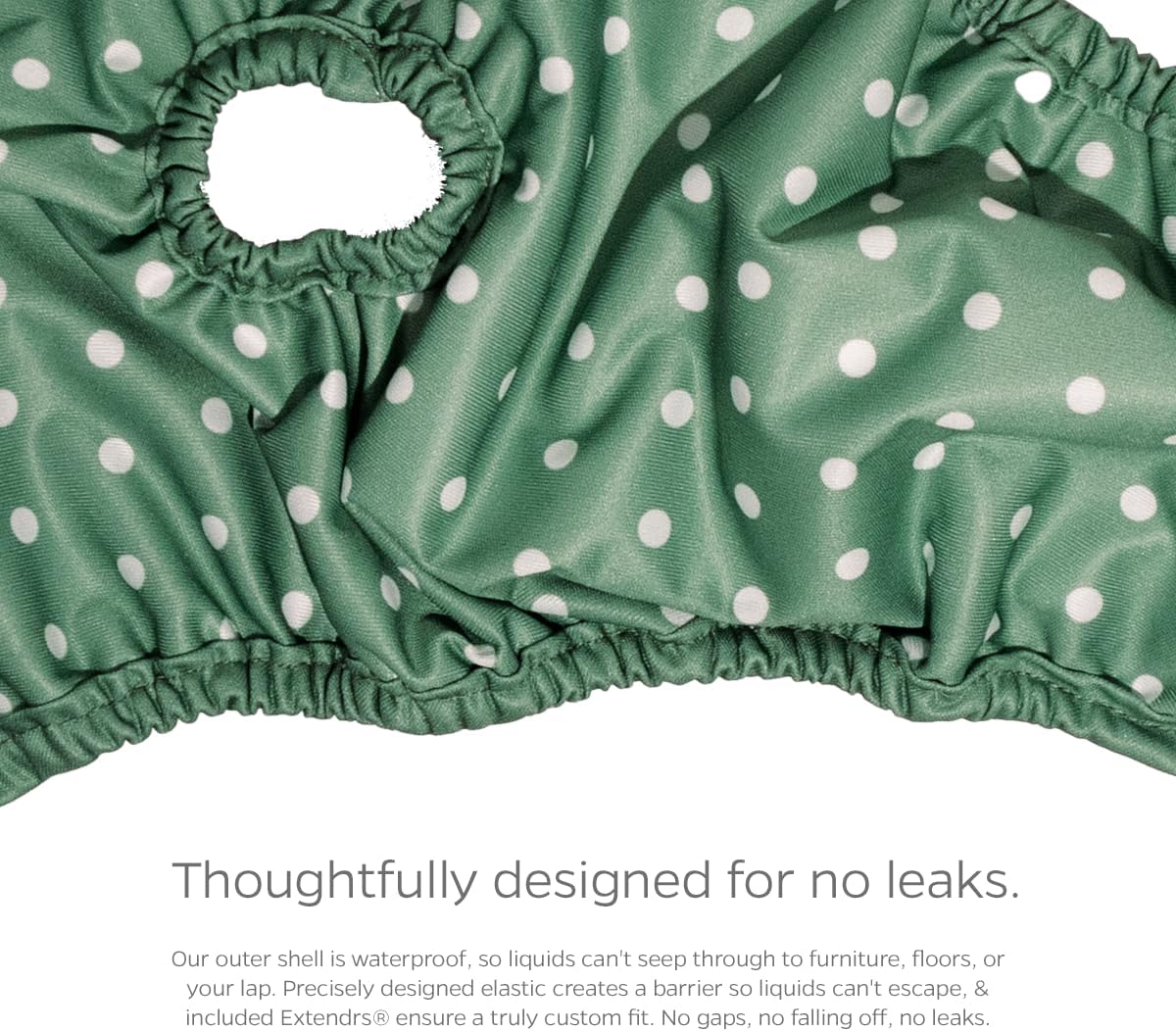 Pet Parents® Washable Dog Diapers (3pack) + Extendrs® of Durable Doggie Diapers, Premium Dog Diapers Female (X-Large, Daisy)