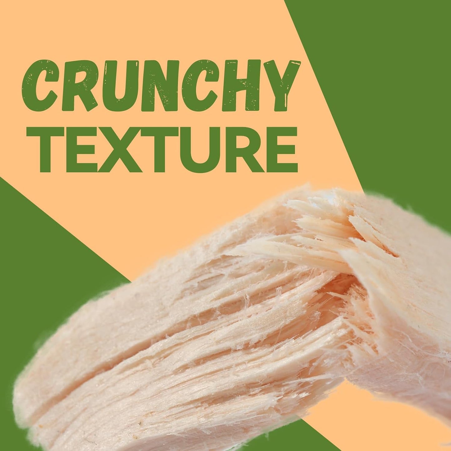 OPET Freeze Dried Chicken Cat Treats, Single Ingredient Grain Free High Protein Pet Food for Cats and Dogs, Healthy Training Snacks, Freeze Dried Cat Food (Chicken Breast, 1.48 Ounce)