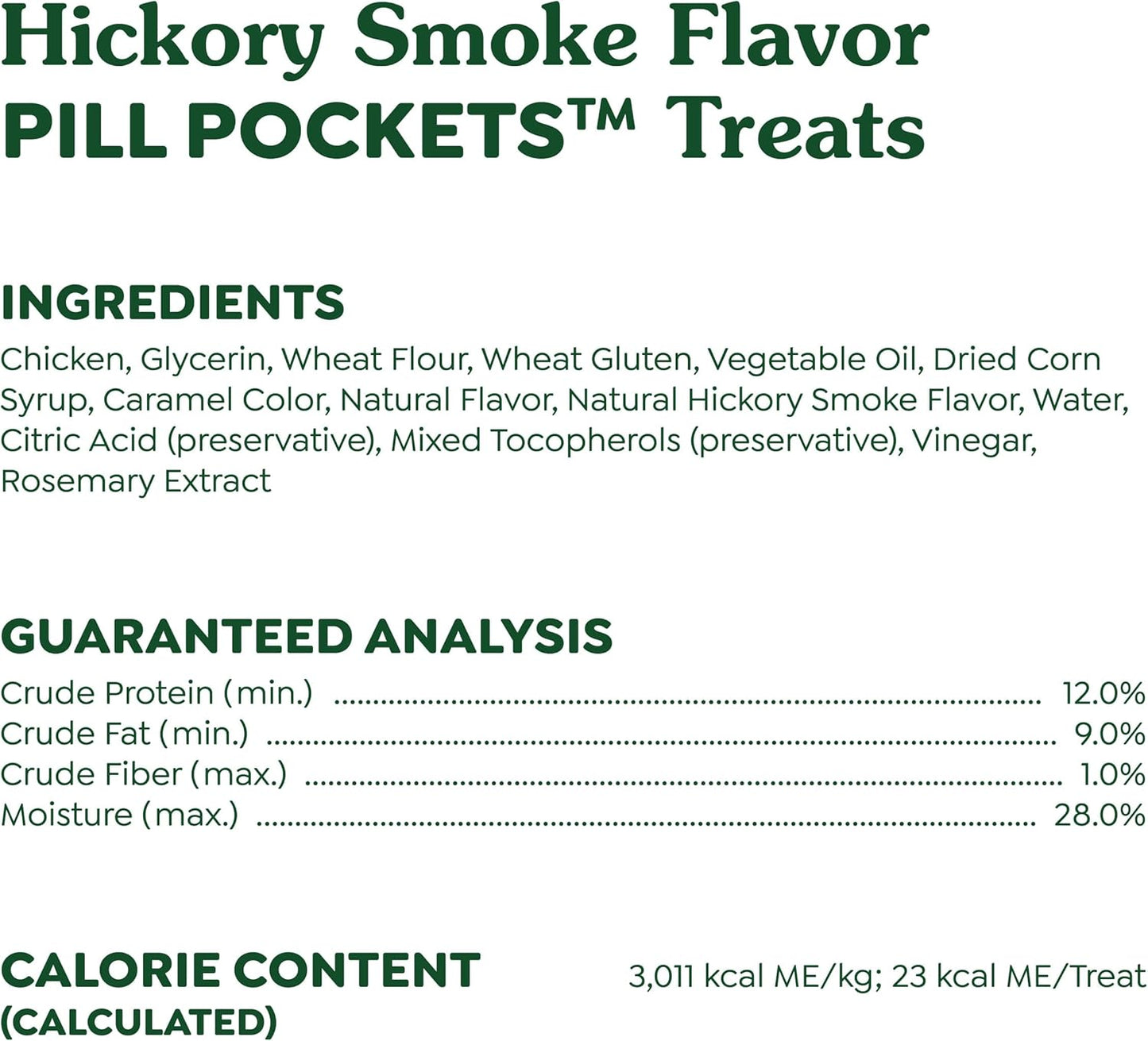 Greenies Pill Pockets for Dogs Large Size, Soft Dog Treats, Hickory Smoke Flavor, 15.8 oz. Pouch (60 Treats)