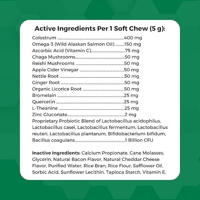 Nootie Progility Allergy & Immune Supplement, Seasonal Allergies Advanced Immune Support Supplement for Dogs, 90 Soft Chews per Container