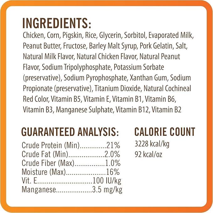 NutriChomps Dog Chews, 6-inch Braids, Easy to Digest, Rawhide-Free Dog Treats, Healthy, 10 Count, Real Chicken, Peanut Butter and Milk flavors