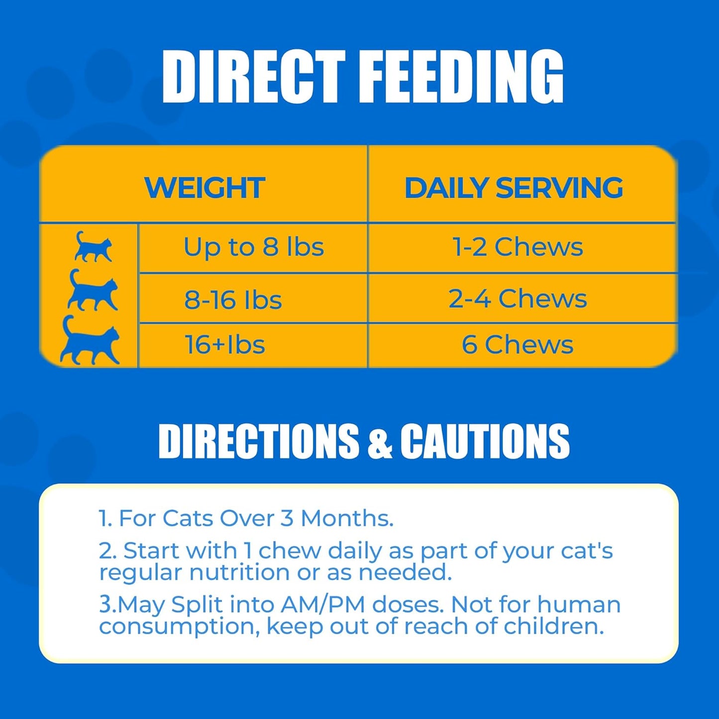 Just Try 300 Bites Allergy & Immune Bites for Cats - with L-Lysine & Quercetin for Itchy Skin Relief & Cat Allergy- Skin & Coat Health Eye Health- Grain Free Dietary Supplements for Pets