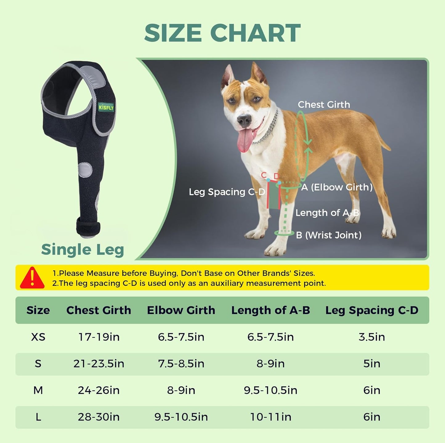 Dog Shoulder Brace Front Leg Prevents Elbow Hygroma, Elbow Calluses, Arthritis, Dysplasia and Pressure Sores, with Reflective Material Makes Night Activities Safer- Right Leg S