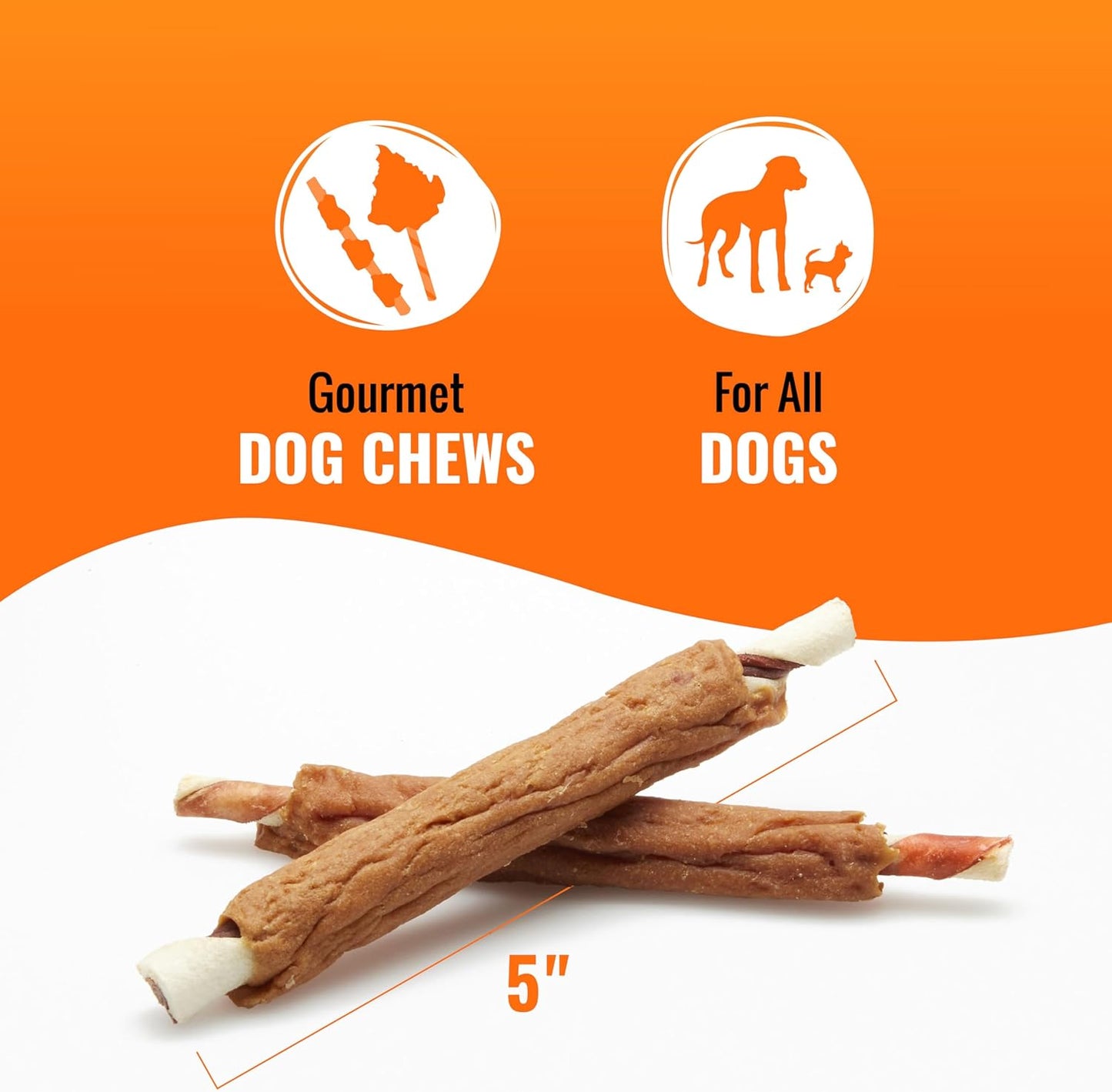 Good ‘n’ Fun Triple Flavor Ribs Chews for All Dogs, Treat Your Dog to Long-Lasting Chews Made with Beef Hide, Chicken and Pork Hide, 12 Ounces