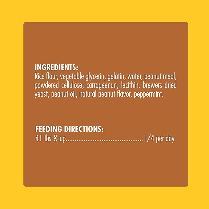 N-Bone Quado Interactive Chew, Ginormous Peanut Flavor (1 Pack), Large