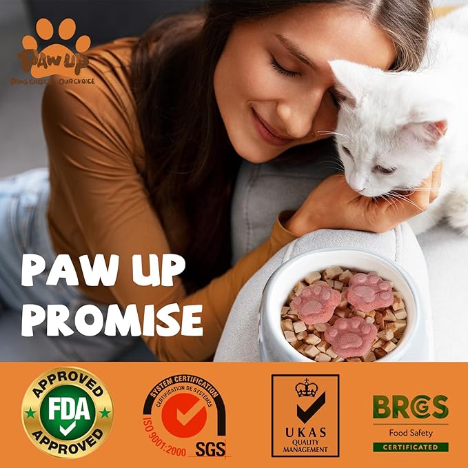 Freeze Dried Cat & Dog Treats, Natural Quail Egg Yolk, Rich in Antioxidants Cranberry Added, High-Protein Pet Snacks for Coat & Urinary Health, 3.5 oz