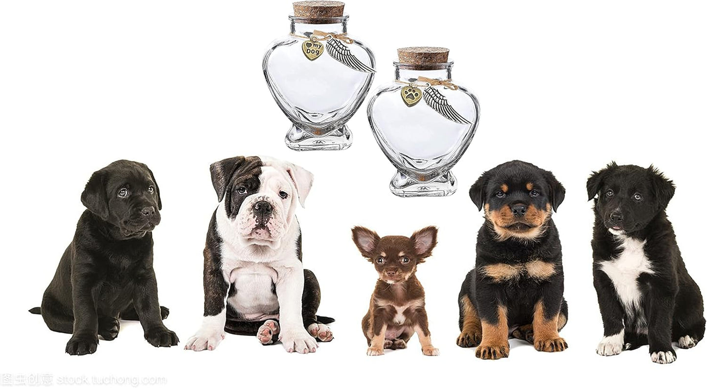 Fight Club Memorial Bottle for pet Hair,Pet Fur Memorial Fur Keepsake,Dog cat Keepsake Fur, pet Memorial urn (Dog)