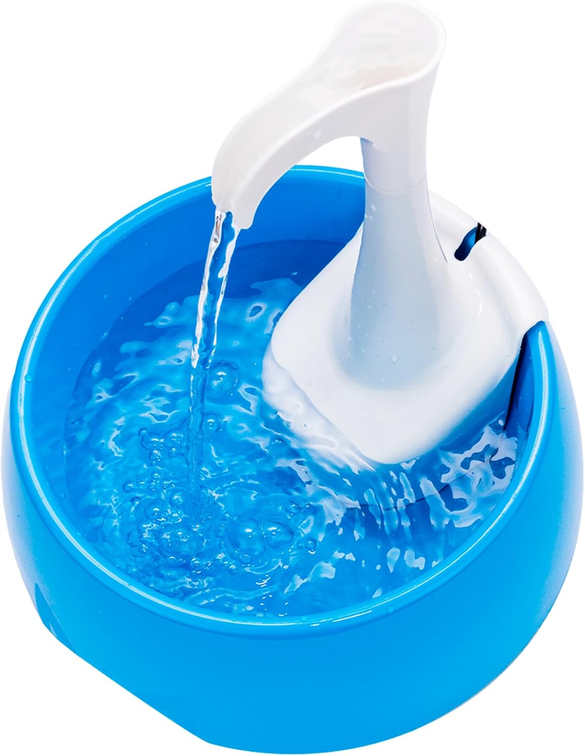 Aqua First Pet Water Fountain – Automatic Water Dispenser for Dogs, Cats, and Small Pets – Indoor Hydration Bowl – 1.2L/42 fl oz – Blue