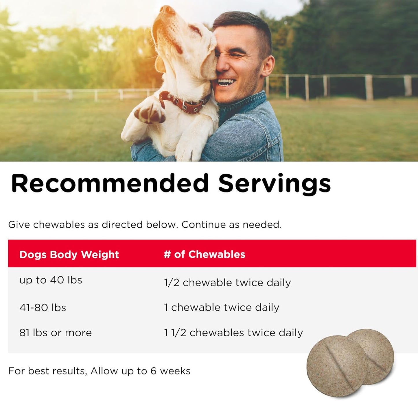 Nutri-Vet Hip & Joint Chewable Dog Supplements - Formulated with Glucosamine & Chondroitin for Dogs - 90 Count (Pack of 2)