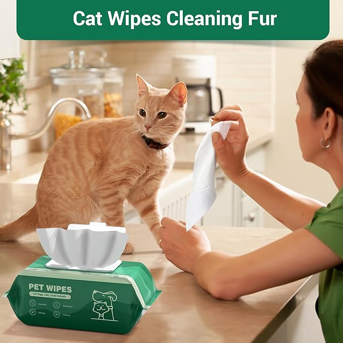 400 Unscented Dog Wipes for Paws and Butt Large Thick Puppy Wipes for Dogs Face and Body Dog Wipes Cleaning Deodorizing Cat Wipes Cleaning Fur and Butt Big Doggie Wipes Doggy Wipes Bum Dog Ear Wipes