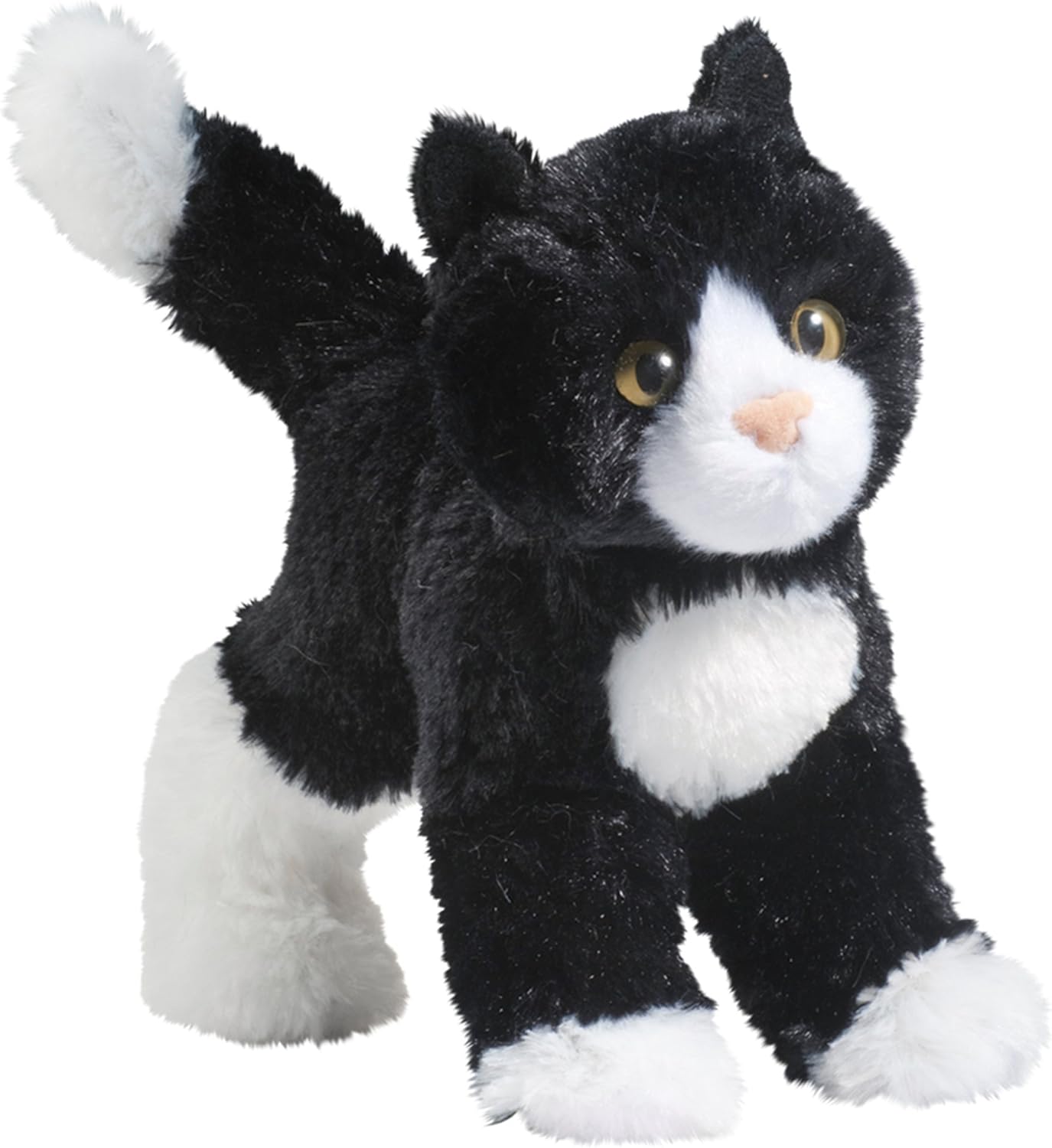 Douglas Snippy Black & White Cat Plush Stuffed Animal