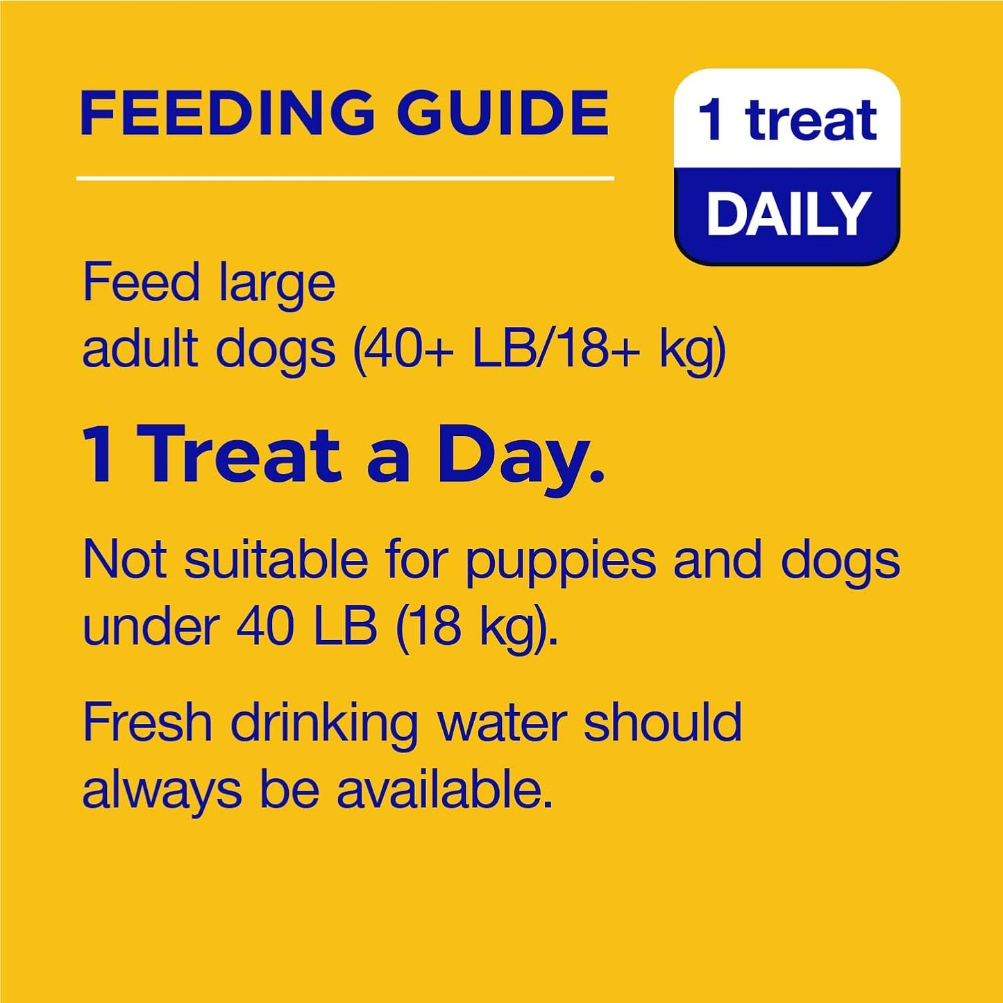 PEDIGREE DENTASTIX Large Dog Dental Treats Beef Flavor Dental Bones, 6.07 oz. Pack (7 Treats)