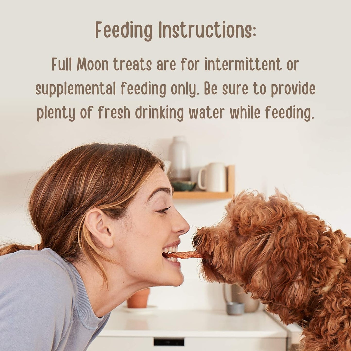 Full Moon USDA Organic Chicken Training Treats Healthy All Natural Dog Treats Human Grade 175 Treats 6 Ounce (Pack of 2)