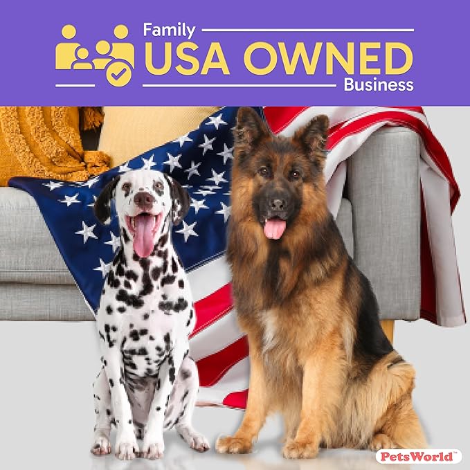 PETSWORLD Enormous Dog Training & Potty Pads, 37x54 inch - Tear Resistant with Strong Leak-Proof Backing, Optional Adhesive Tape, 600 Count