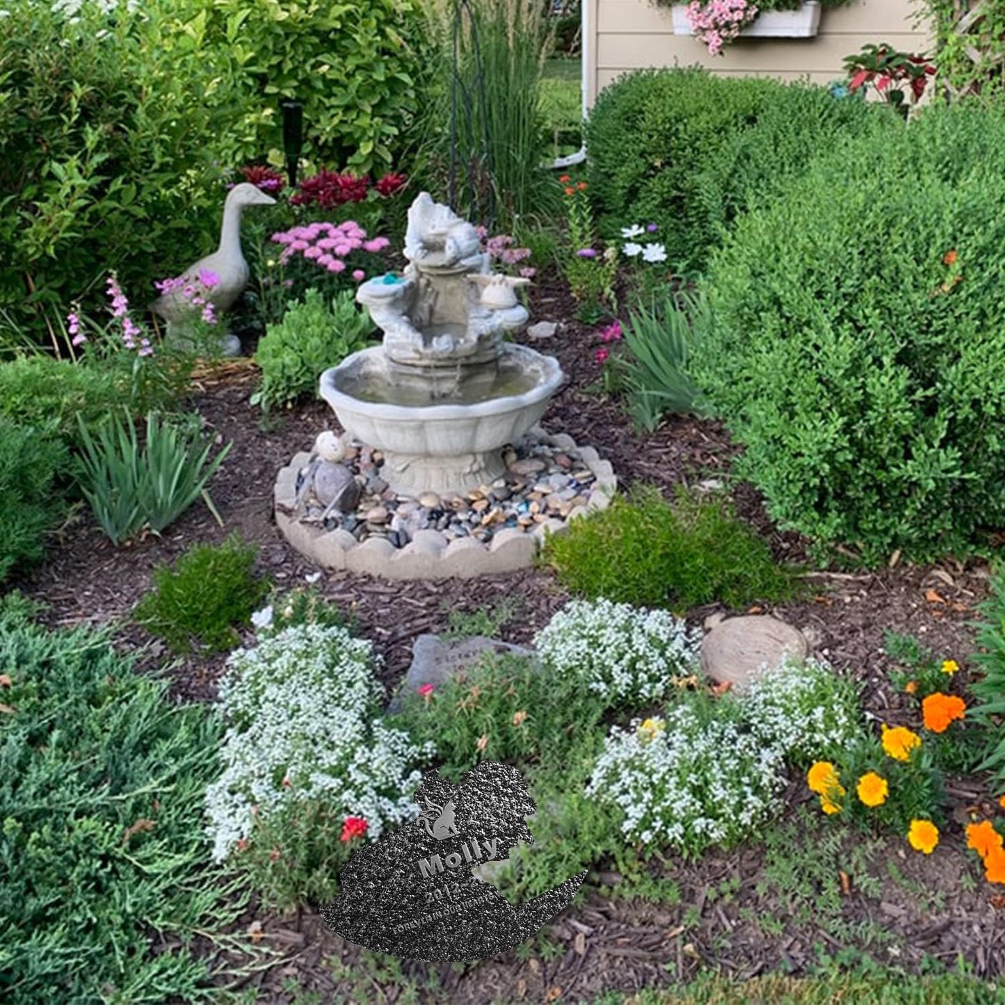 Pet Memorial Stone Cat Dog Pet Memorial Personalized Pet Grave Markers Customized Pet Grave Markers with Pet Name are a Sympathy Gift for The Loss of a Pet (Acrylic)