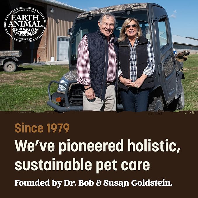 Earth Animal No Hide Small Long Lasting Dog Chew Rolls, Venison - 6 Count