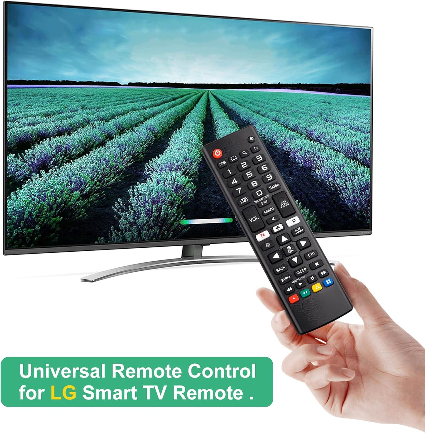 Remote Control for LG-Smart-TV-Remote All LG LCD LED HDTV 3D Smart TV Models…