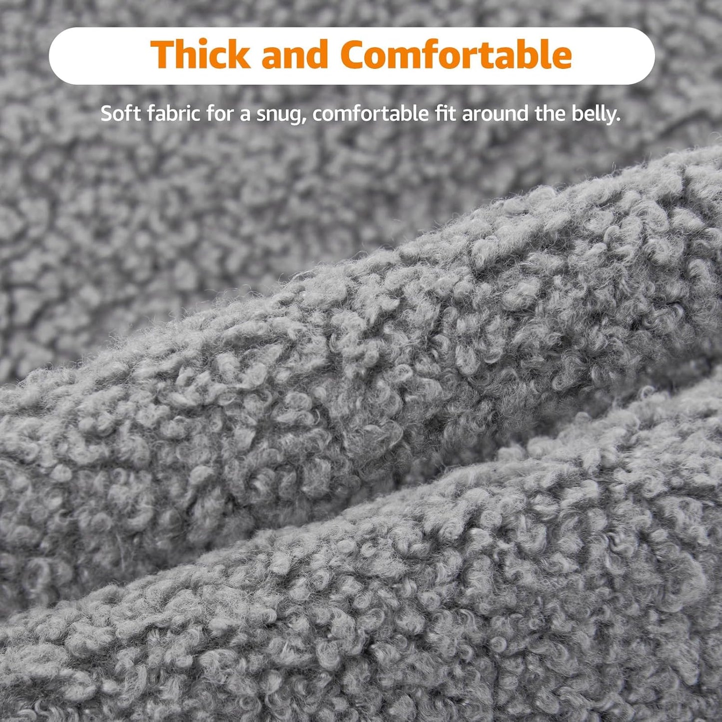 LOOBANI Portable Dog Sling for Back Legs, Hip Support Harness to Help Lift Dogs Rear for Canine Aid and Old K9 Cruciate Ligament Rehabilitation