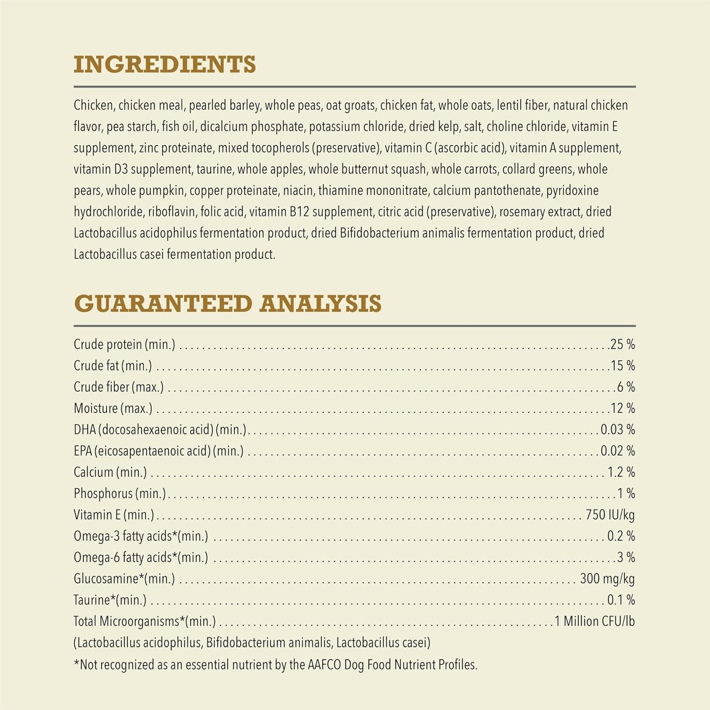 ACANA Classics Dry Dog Food Chicken and Barley Recipe 22.5lb Bag