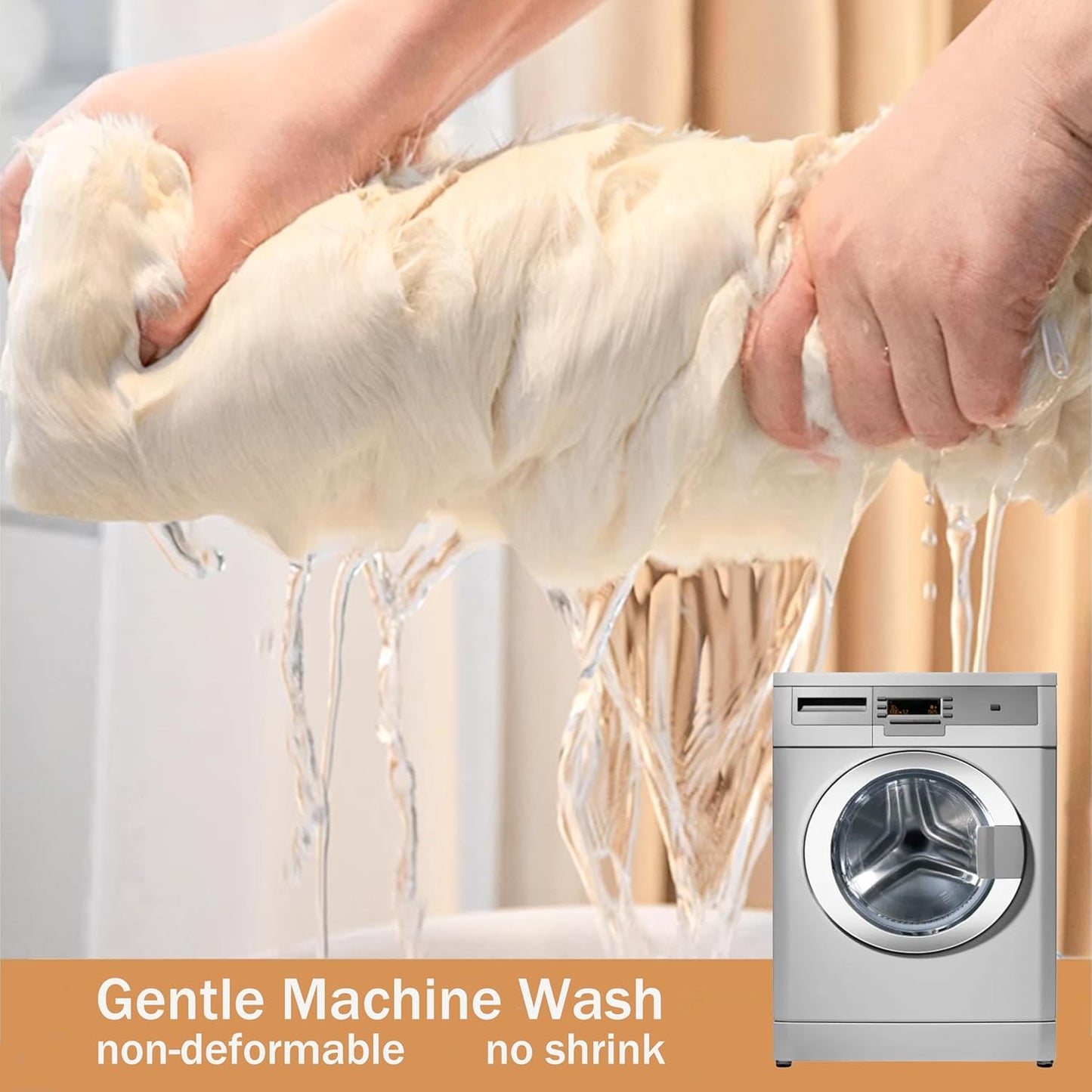 Dog Car Seat Cover for Back Seat, Big Dog Bed for Car, Suitable for Back Seat Extender for Dogs,Backseat Pet Bed Mat,Non-Slip Travel Pet Mat (White Dark Gray, 24.8"x54")