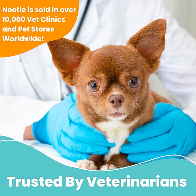 Nootie Medicated Dog Wipes, 2% Chlorhexidine and 2% Miconazole Formulated Pet Wipes for Dogs and Cats - 5"x 6" Size XL Wipes - 70 Count - Sold in Over 10,000 Vet Clinics and Pet Stores Worldwide