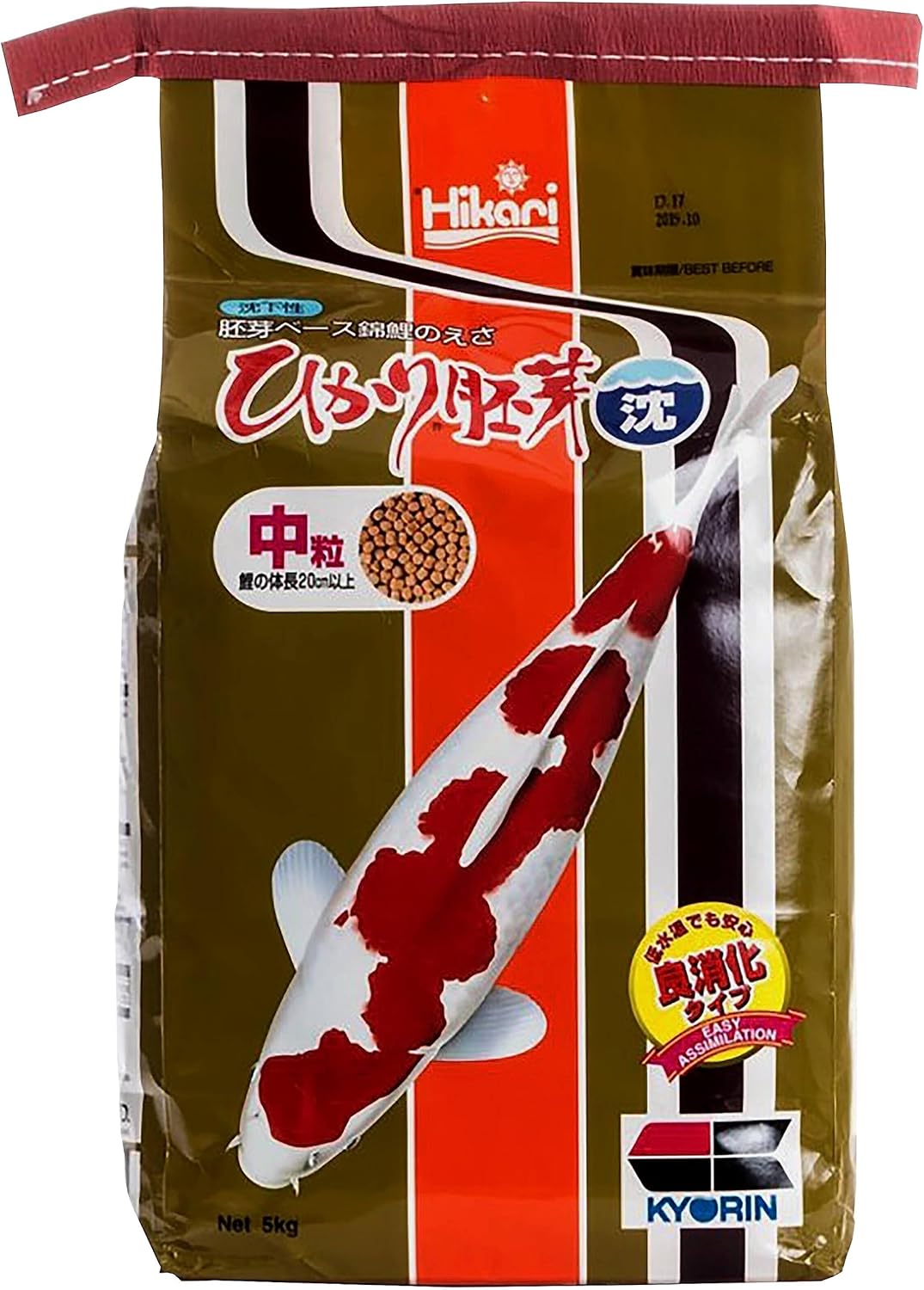 Hikari Wheat Germ (Sinking) 11 Lb - Medium Pellet