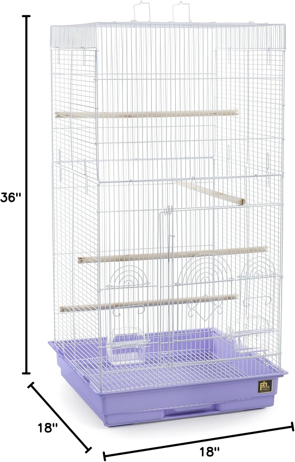 Prevue Pet Products SPECONO1818H-PB Tall Tiel Cage, Periwinkle Blue