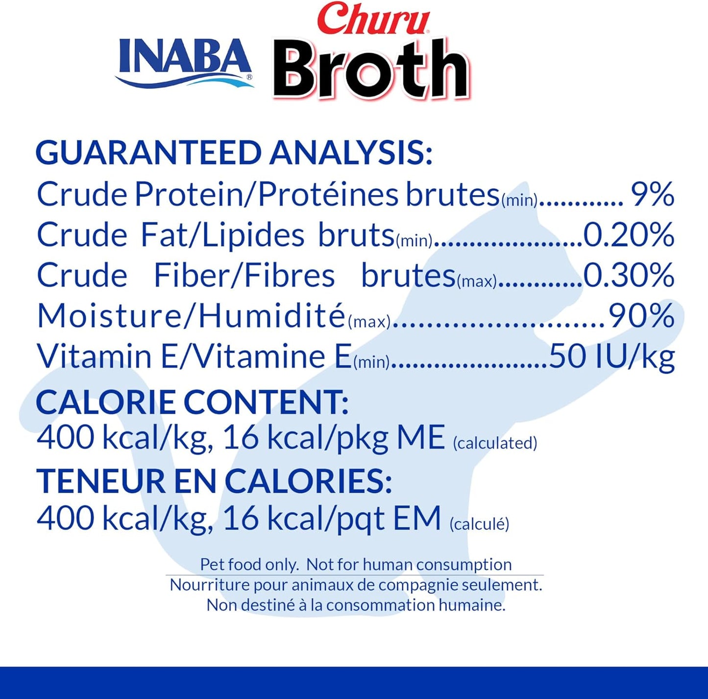 INABA Churu Broth for Cats, Side Dish Pouch, 1.4 Ounces per Pouch, 12 Pouches, Chicken with Scallop Recipe