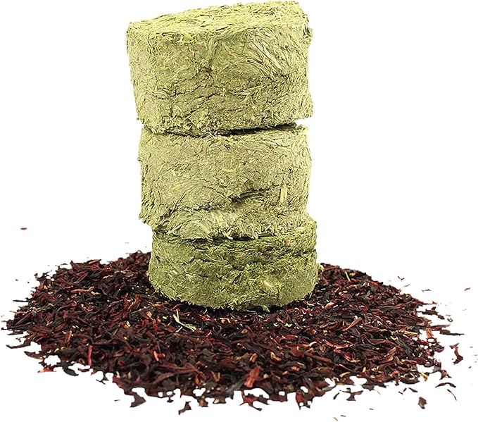 Hibiscus Enrichment Hay for Rabbits and Small Animals