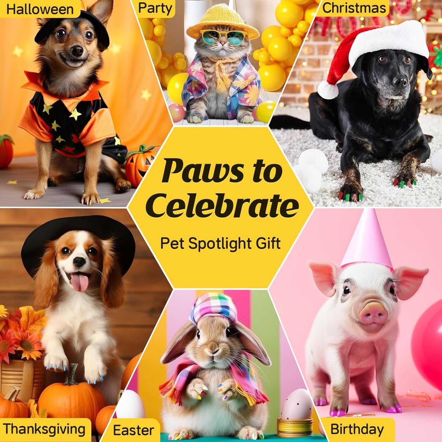 Dog Nail Polish Pens Quick Dry,9 Colors Safe Dog Nail Polish Set to DIY Pretty Nails, Ideal Gifts for Dogs Cats Light Dark Nails, Odorless, Non-Toxic, Water-Based Pet Nail Accessories Set