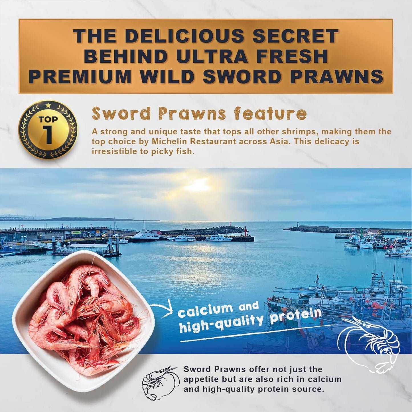 Ultra Fresh Floating Baby Turtle Food, All Natural Ingredients, Wild Sword Prawn, Calcium Vitamin D Enriched for Picky Aquatic Turtles, Baby Turtle Nutri Stick 1.6 oz