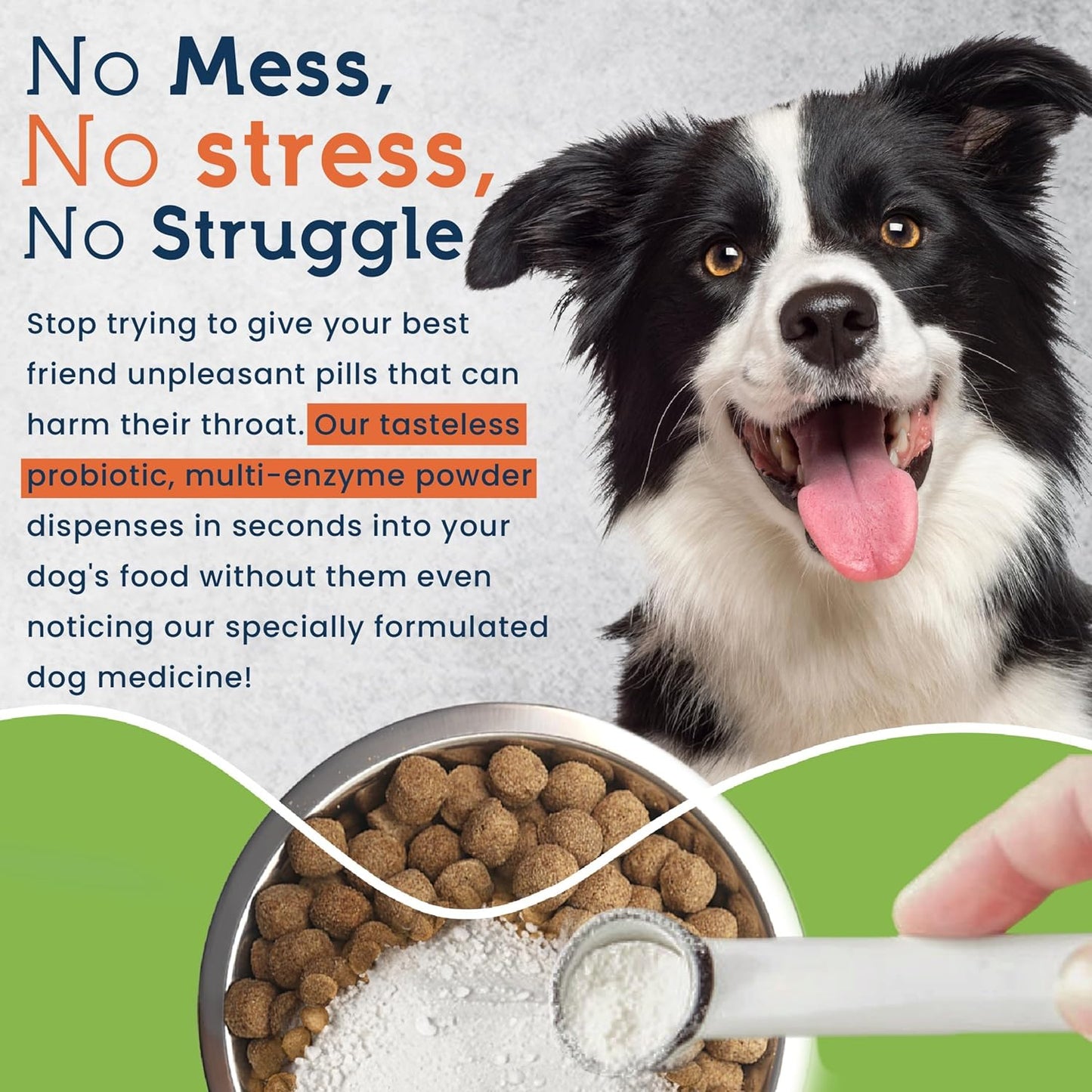 Pet Ultimates Probiotics for Dogs – 22-Species Dog Probiotics for Digestive Support & Antibiotics Recovery – Skin and Coat Supplement, Enhances Vitality – Dog Health Supplies (3 Pack)