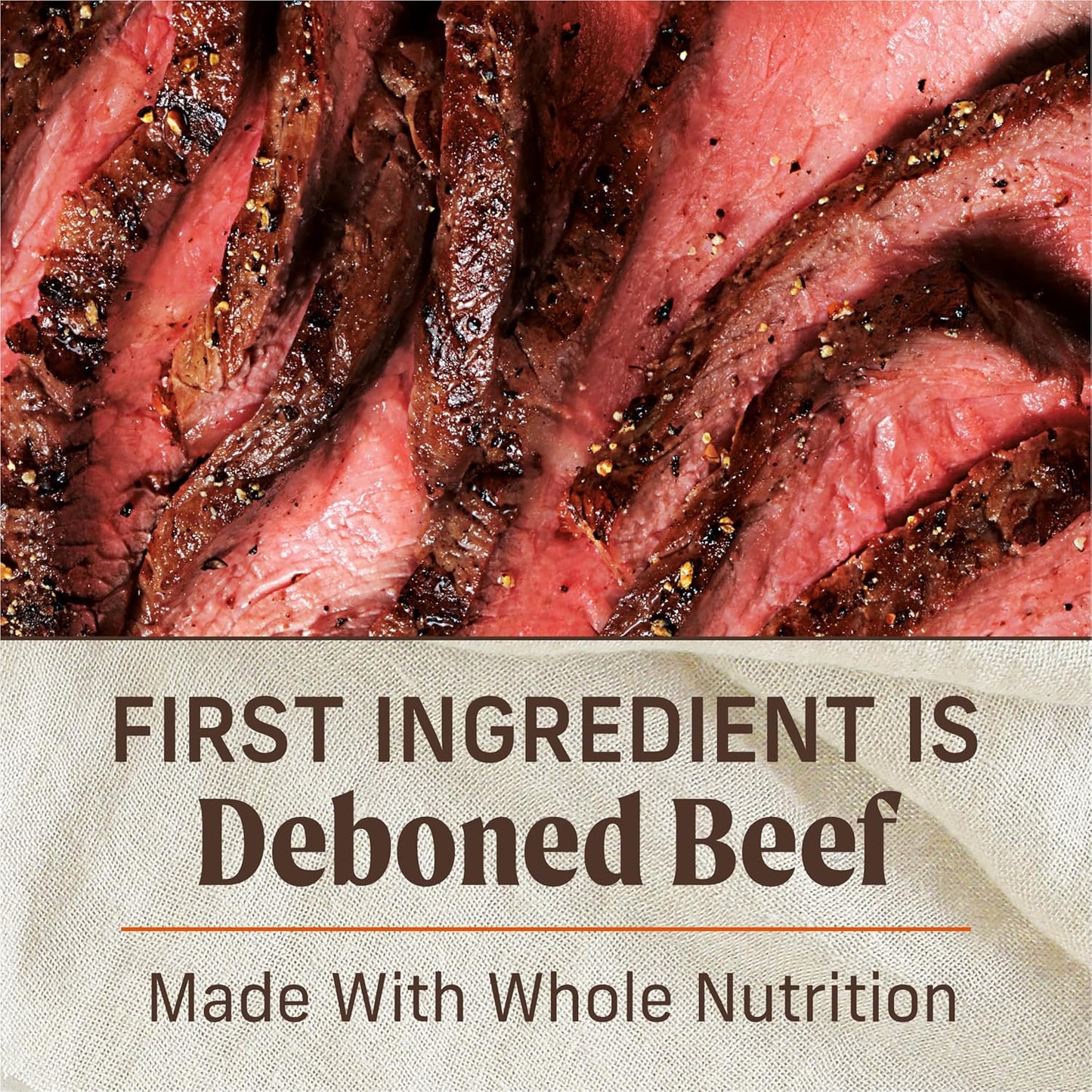 Merrick Chunky Grain Free Premium And Wholesome Canned Dog Food, Real Meat Big Texas Steak Tips Dinner - (Pack of 12) 12 ct. Cans