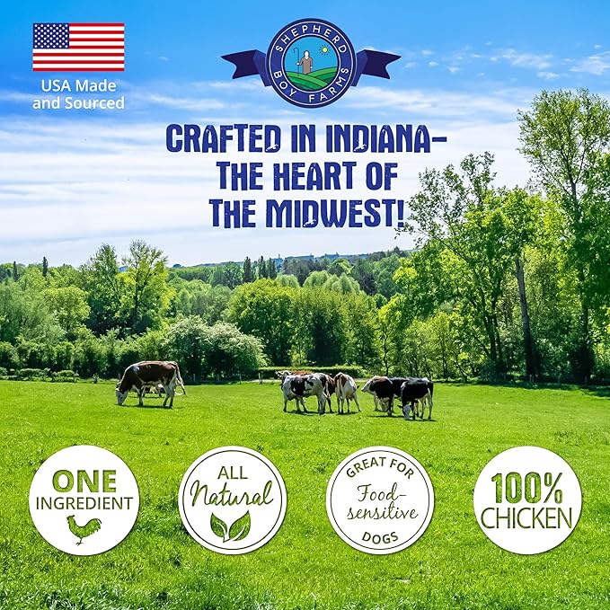 Freeze Dried Dog and Cat Treats, Chicken Heart, All Natural Freeze-Dried Dog Treat & Snacks, Made in USA, High in Protein, Single Ingredient, Made in The USA, 3oz