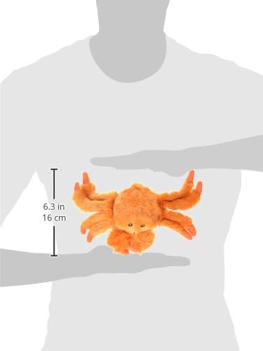 Jolly Pets Jolly Tug-a-Mal Crab Tug/Squeak Toy, Small