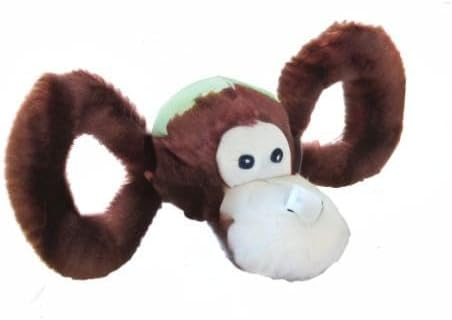 Jolly Pets Jolly Tug-a-Mal Monkey Tug/Squeak Toy, Large