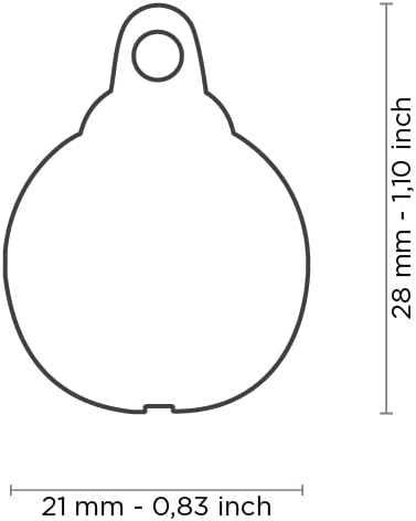 My Family Personalized Pet ID Tag Made in Italy, Ladybug, Free Engraving, Hand Enamelled in Metal, Charms Collection