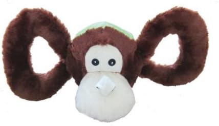 Jolly Pets Jolly Tug-a-Mal Monkey Tug/Squeak Toy, Large