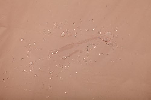 Dog Bed Cover – Waterproof Cover for Dog Bed – Heavy Duty, Machine Washable Zippered Liner – Durable, USA-Made Fabric for Pets – Ideal Pet Bedding Protector for Accidents and Messes - XL (Tan)