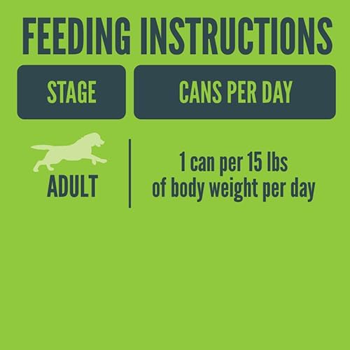 A Strong Heart Wet Dog Food, Country Stew - 22 oz Cans (Pack of 12), Made in The USA with Real Beef, Carrots & Peas